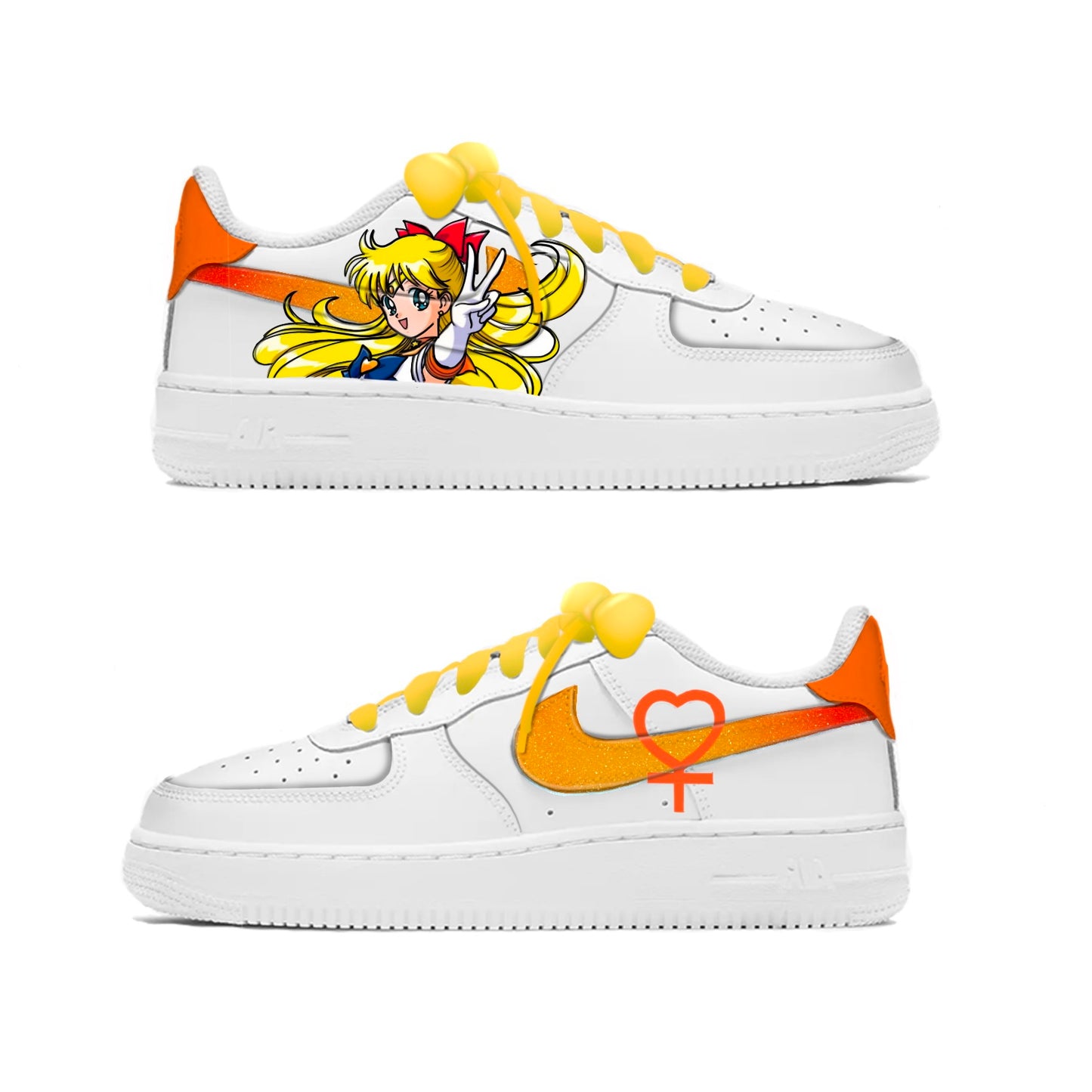 Tenis Nike Air Force 1 - Mina/Minaki (Sailor Venus)